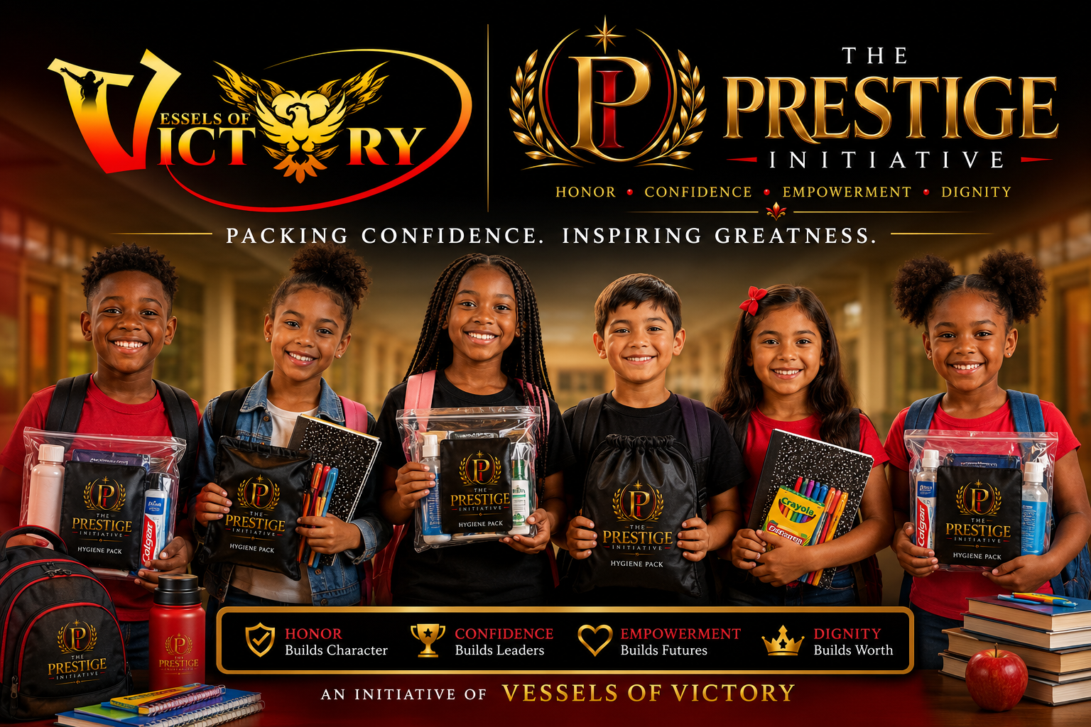 Students with Prestige Packs — The Prestige Initiative
